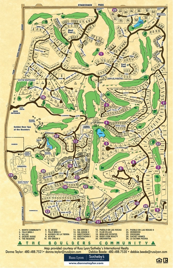 The Boulders Map